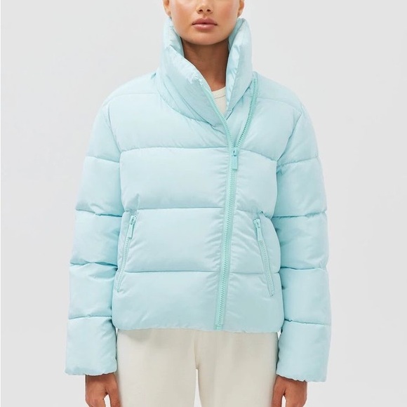 Aqua Puffer Coat NWT - Picture 5 of 10